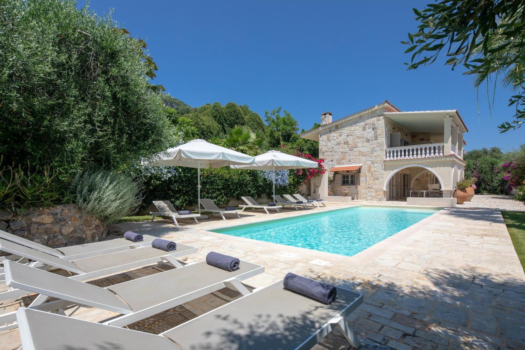 Ionian Garden Villas - Villa Pietra Benitses  Buitenkant foto