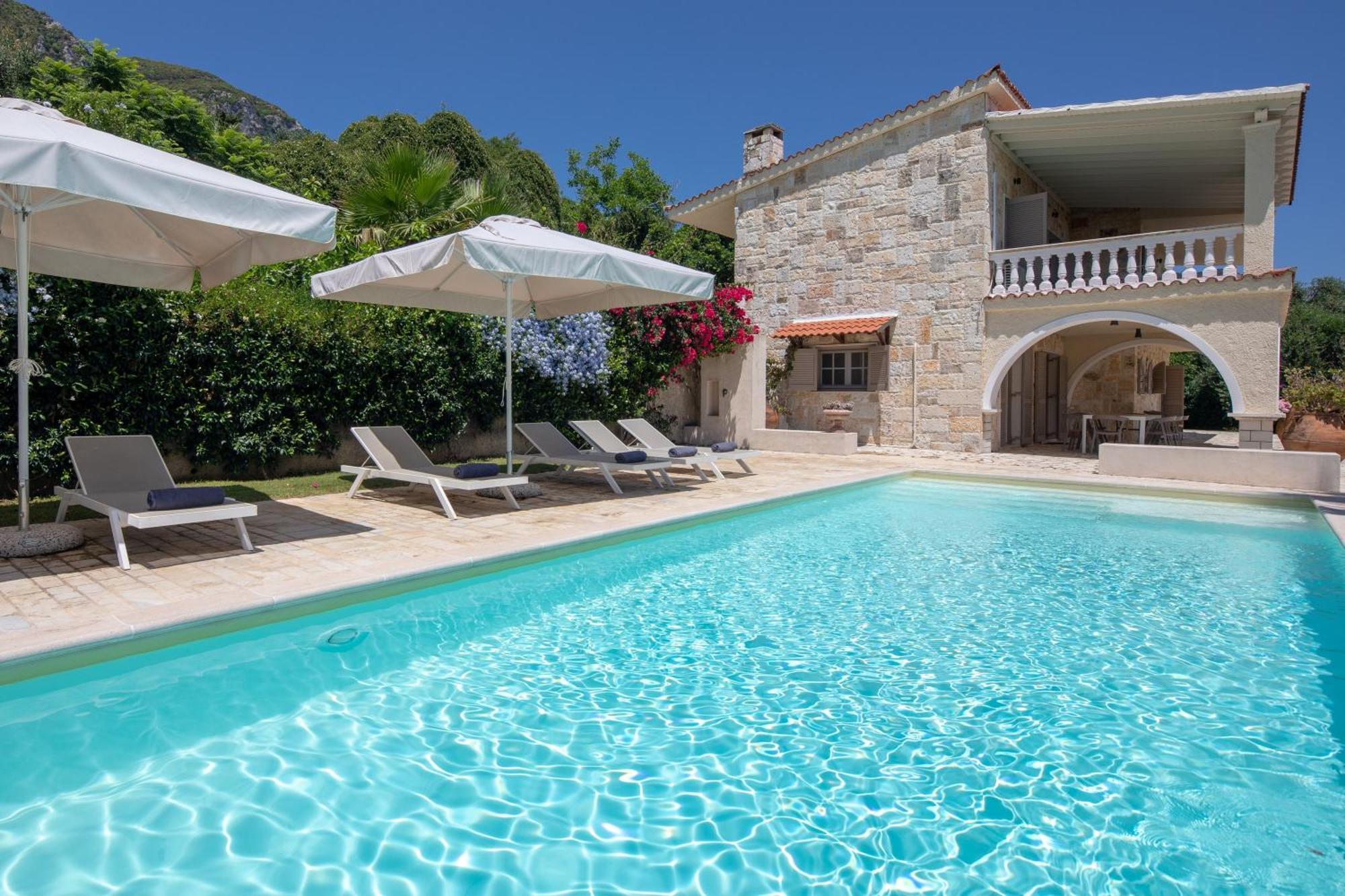 Ionian Garden Villas - Villa Pietra Benitses  Buitenkant foto