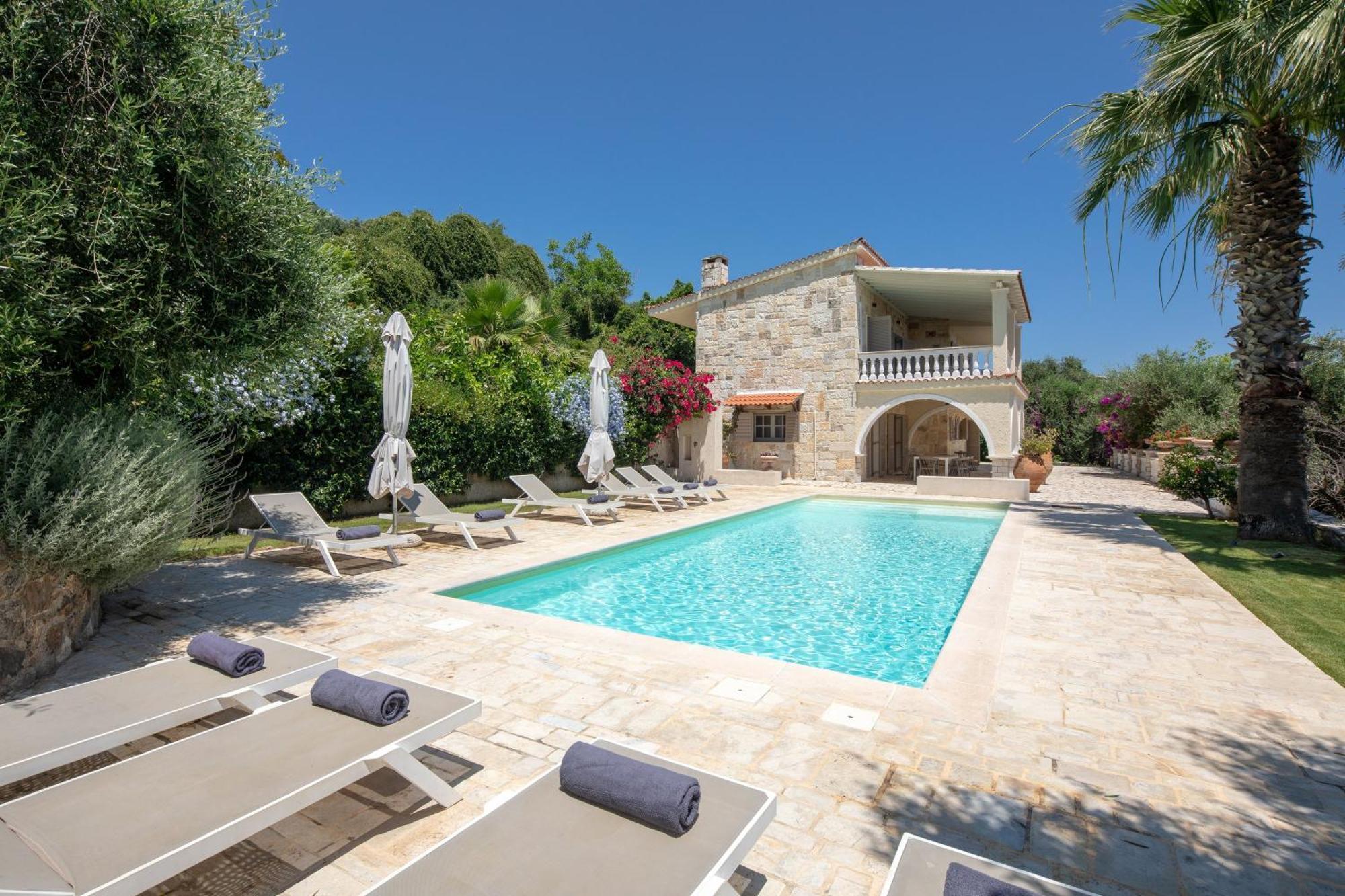 Ionian Garden Villas - Villa Pietra Benitses  Buitenkant foto