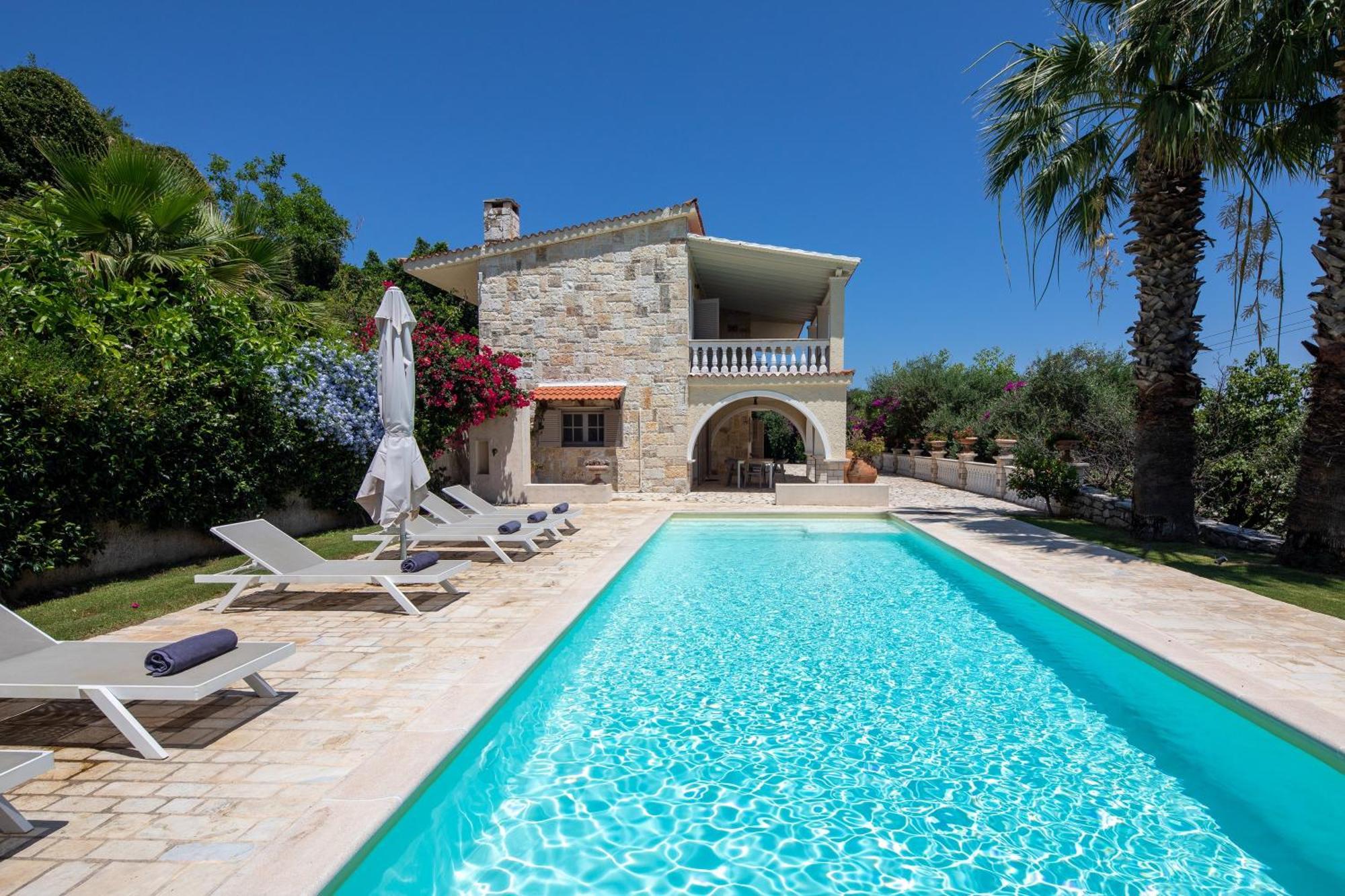Ionian Garden Villas - Villa Pietra Benitses  Buitenkant foto