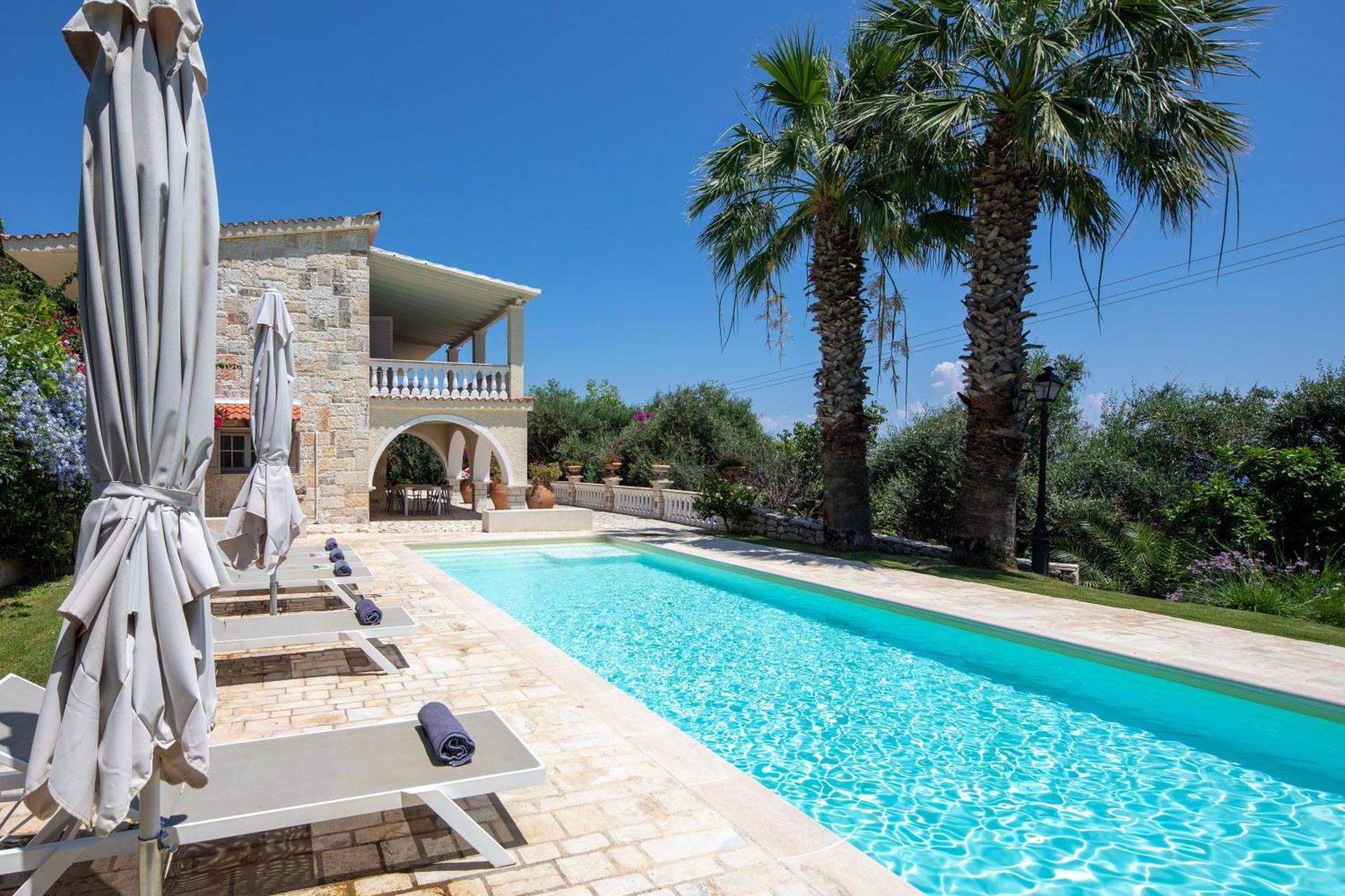 Ionian Garden Villas - Villa Pietra Benitses  Buitenkant foto