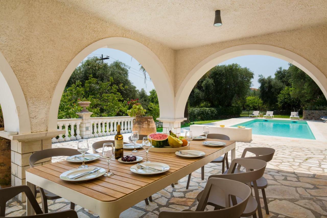 Ionian Garden Villas - Villa Pietra Benitses  Buitenkant foto